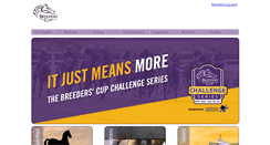Desktop Screenshot of members.breederscup.com